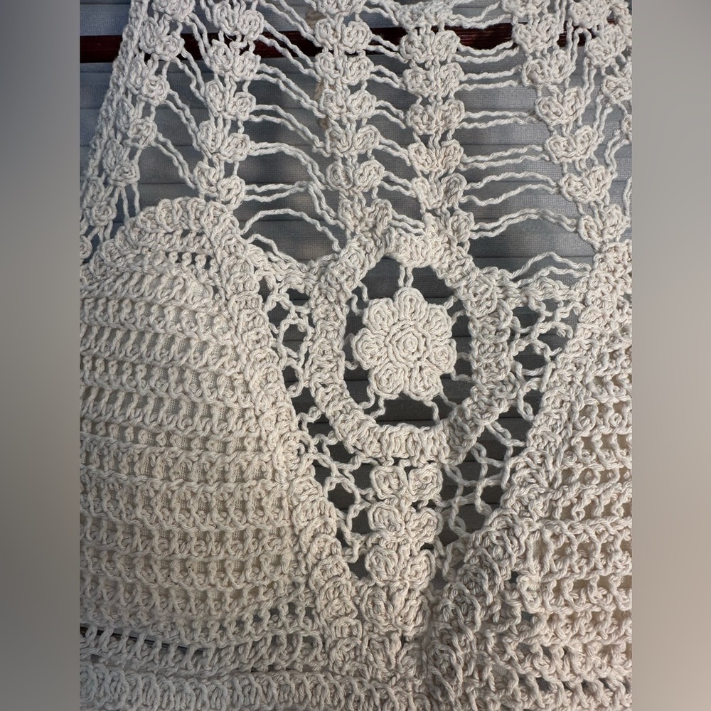 100% cotton crochet halter top - Picture 3 of 6